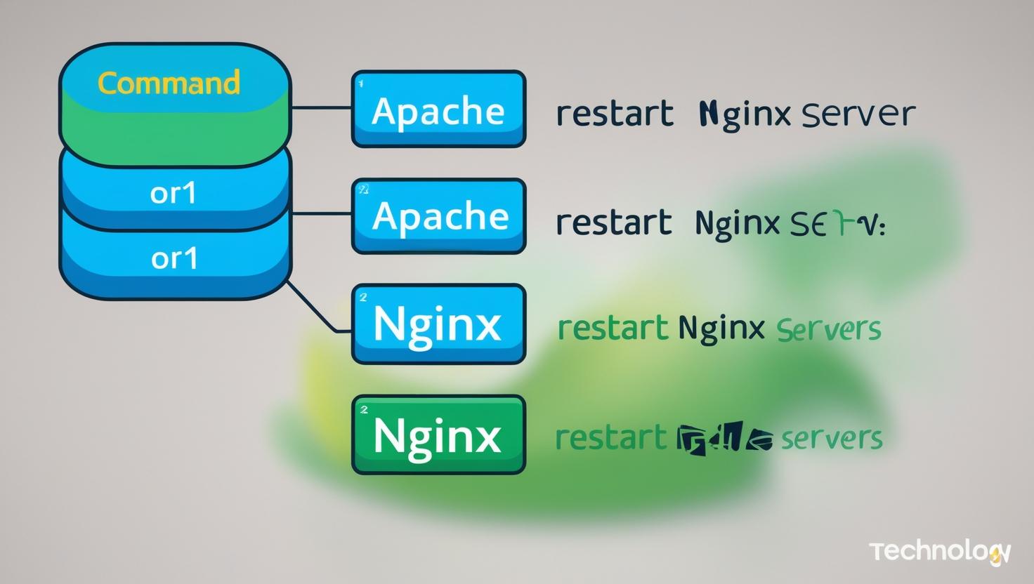 Comando Restart per Apache e Nginx