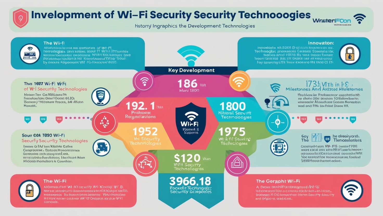 Come sono state sviluppate le tecnologie di sicurezza Wi-Fi?