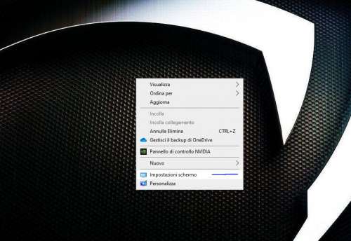 Come modificare la risoluzione dello schermo in Windows 10?