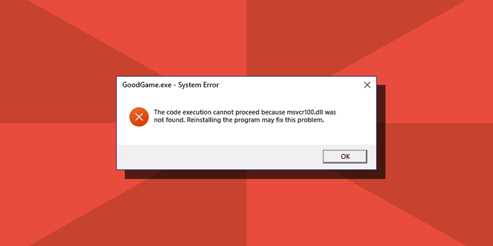 Come risolvere l'errore Msvcr100.dll? Suggerimenti per risolvere il problema