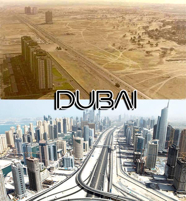 (Foto) Prima & Dopo, il cambiamento delle città metropolitane