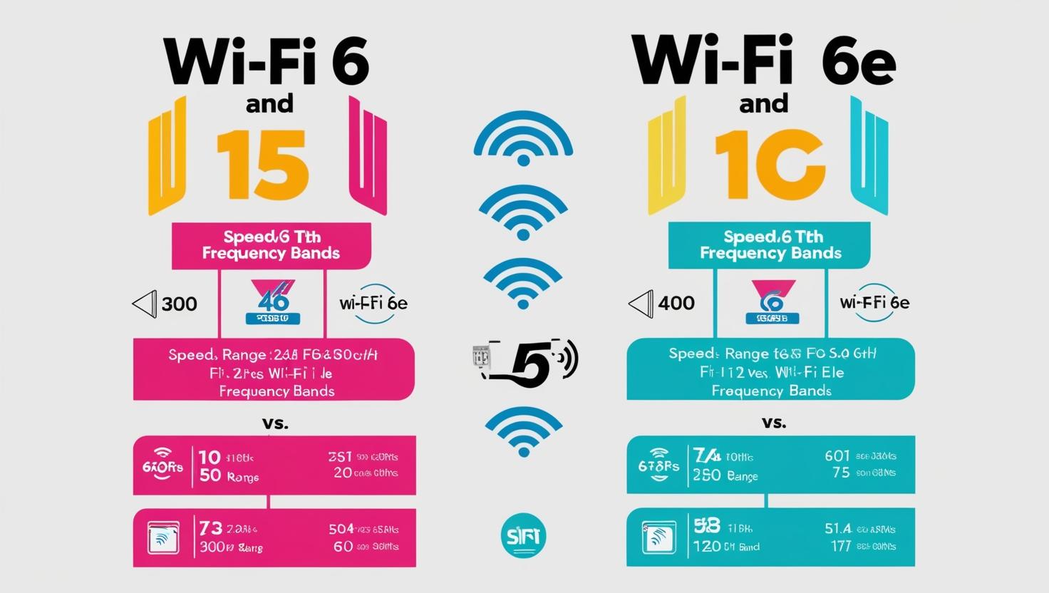 Differenza tra Wifi-6 & Wi-Fi 6E