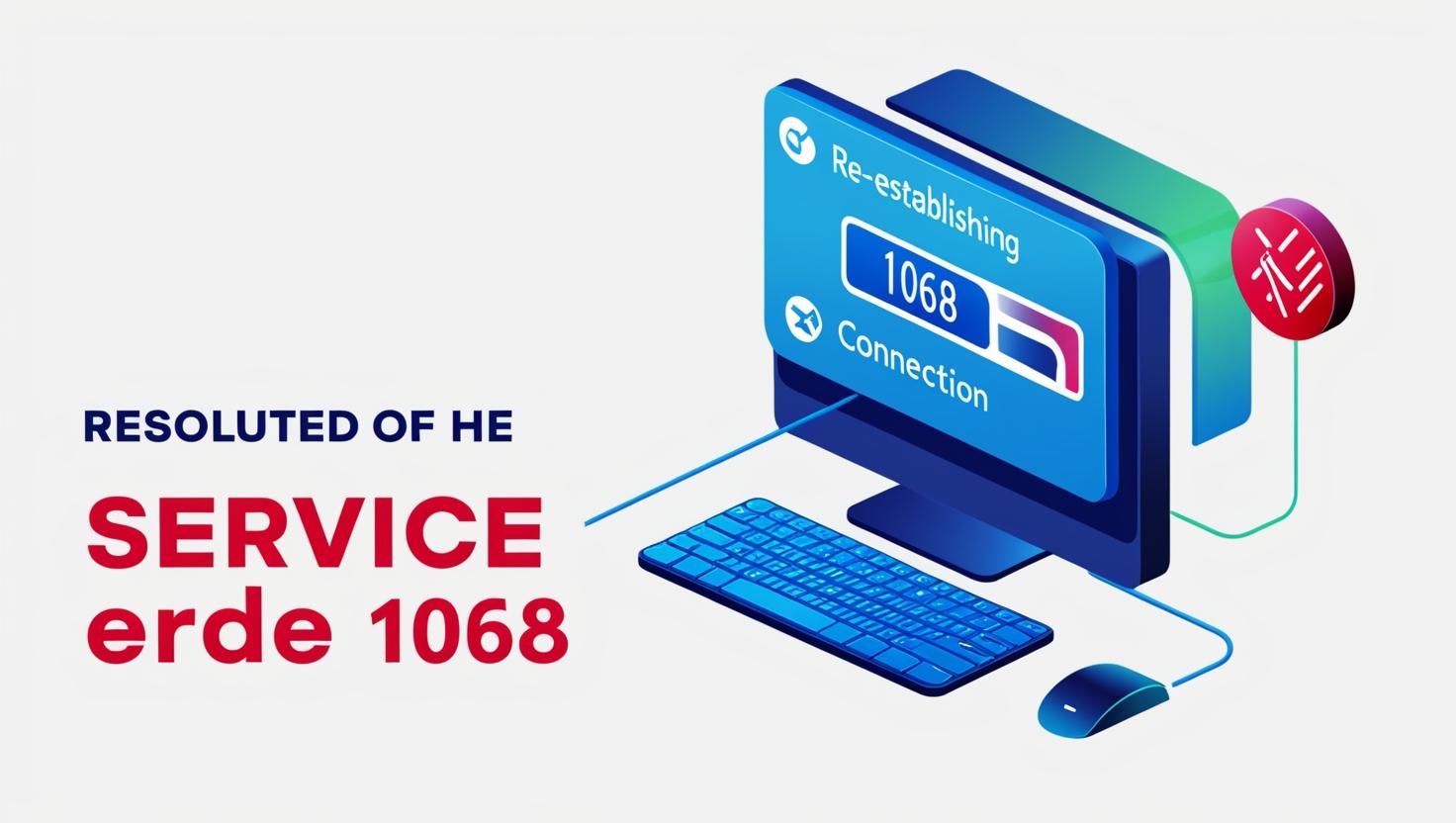 Risoluzione al Service Error 1068