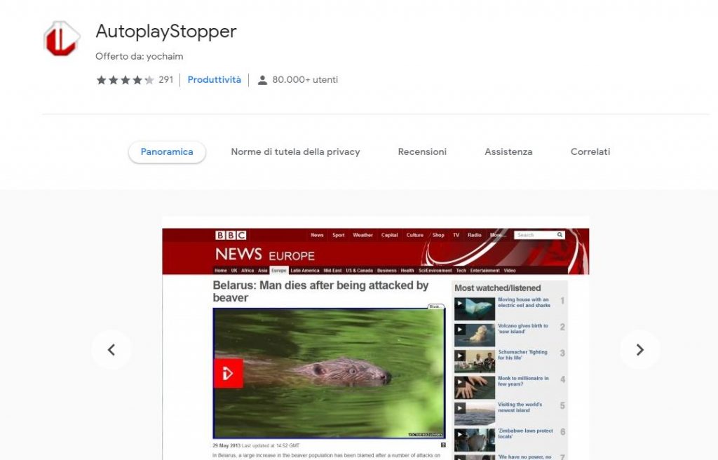 Chrome & Edge: come disattivare la riproduzione automatica