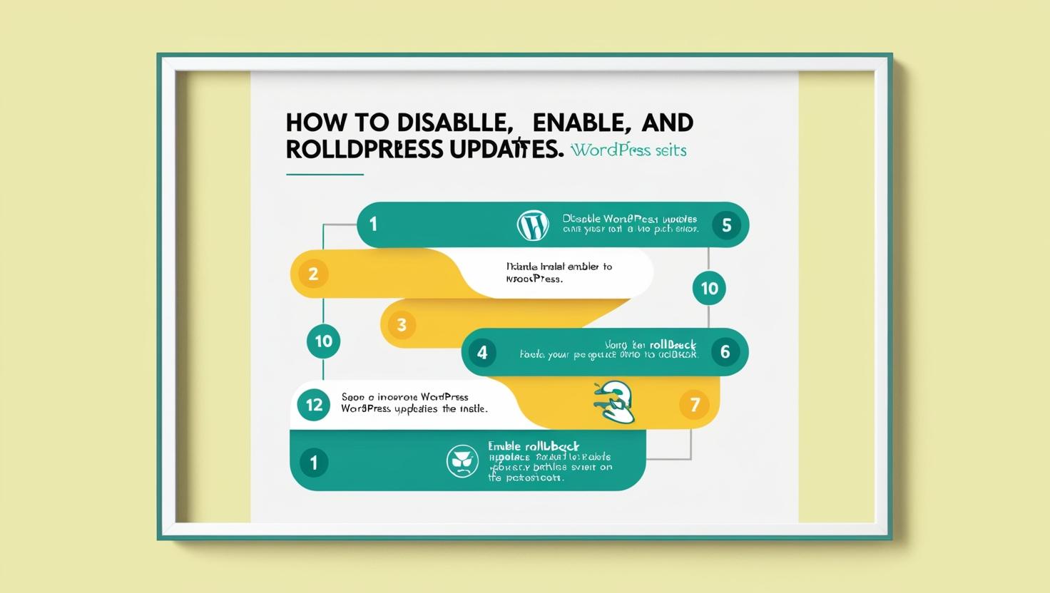 Disattivare/attivare e come fare il Rollback dei aggiornamenti Wordpress