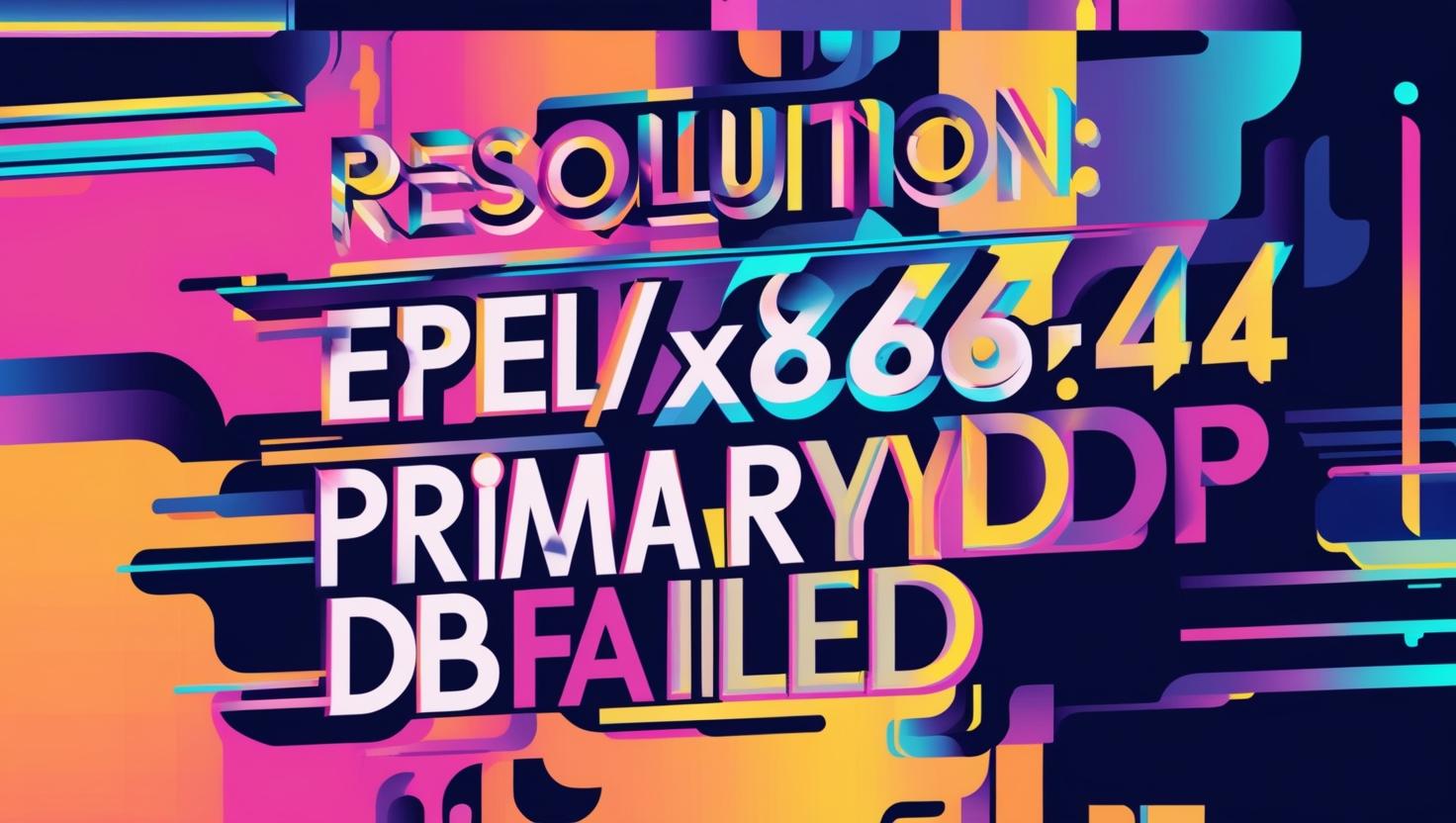 Risoluzione: epel/x86_64/primary_db FAILED
