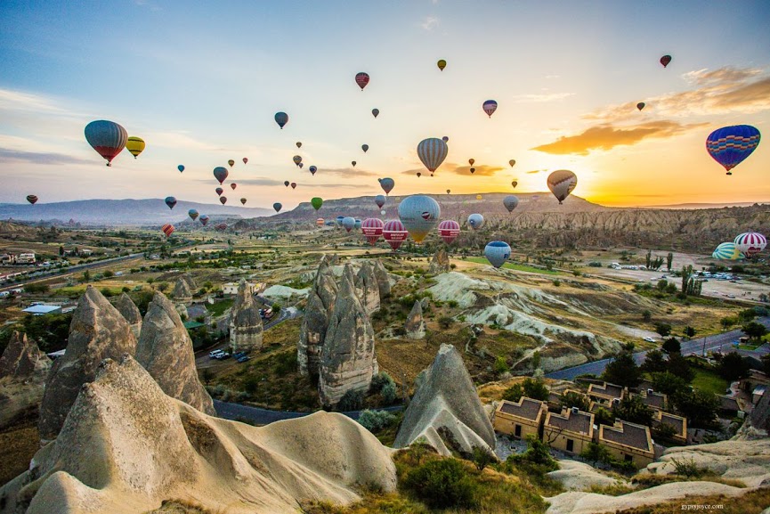 Salire sulla Mongolfiera in Cappadocia