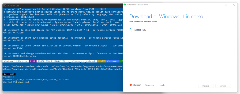 Il Nuovo ByPass TPM MediaCreationTool Script Per Windows 11