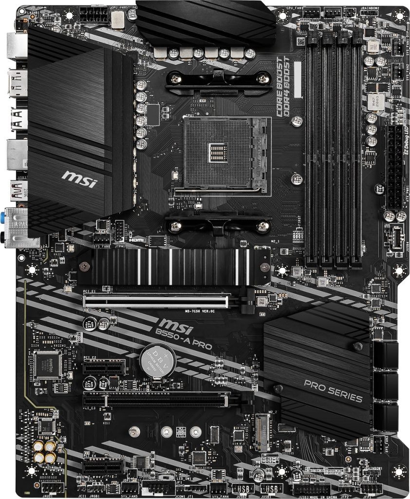 Specifiche Tecniche MSI B550-A PRO