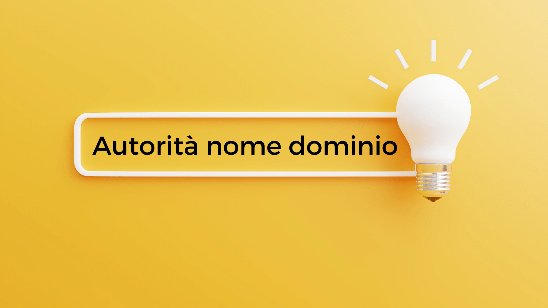 Che cos'è l'autorità di un nome dominio