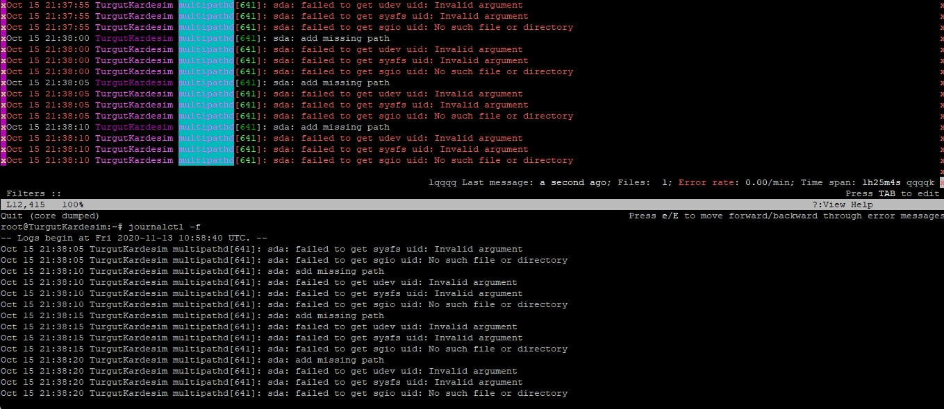 Come monitorare i log in tempo reale su Linux