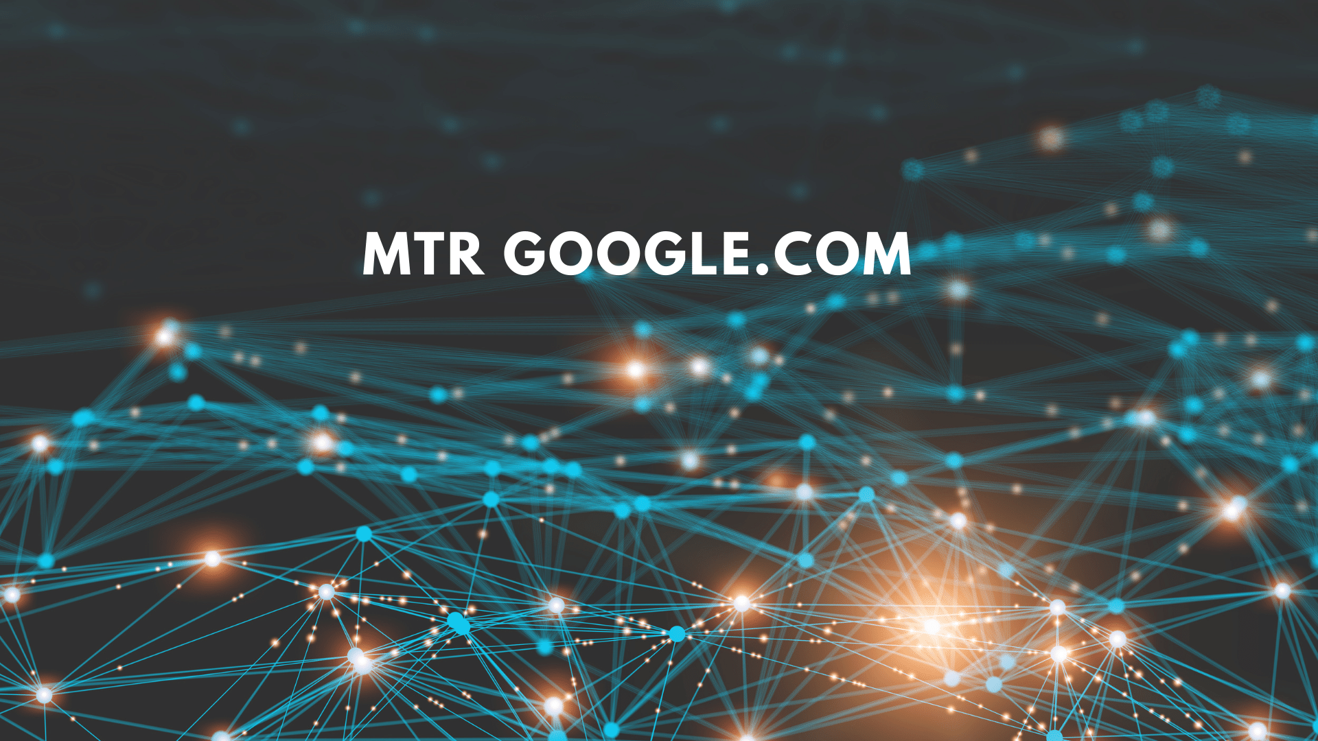 Che cos'è il comando mtr, come funziona?