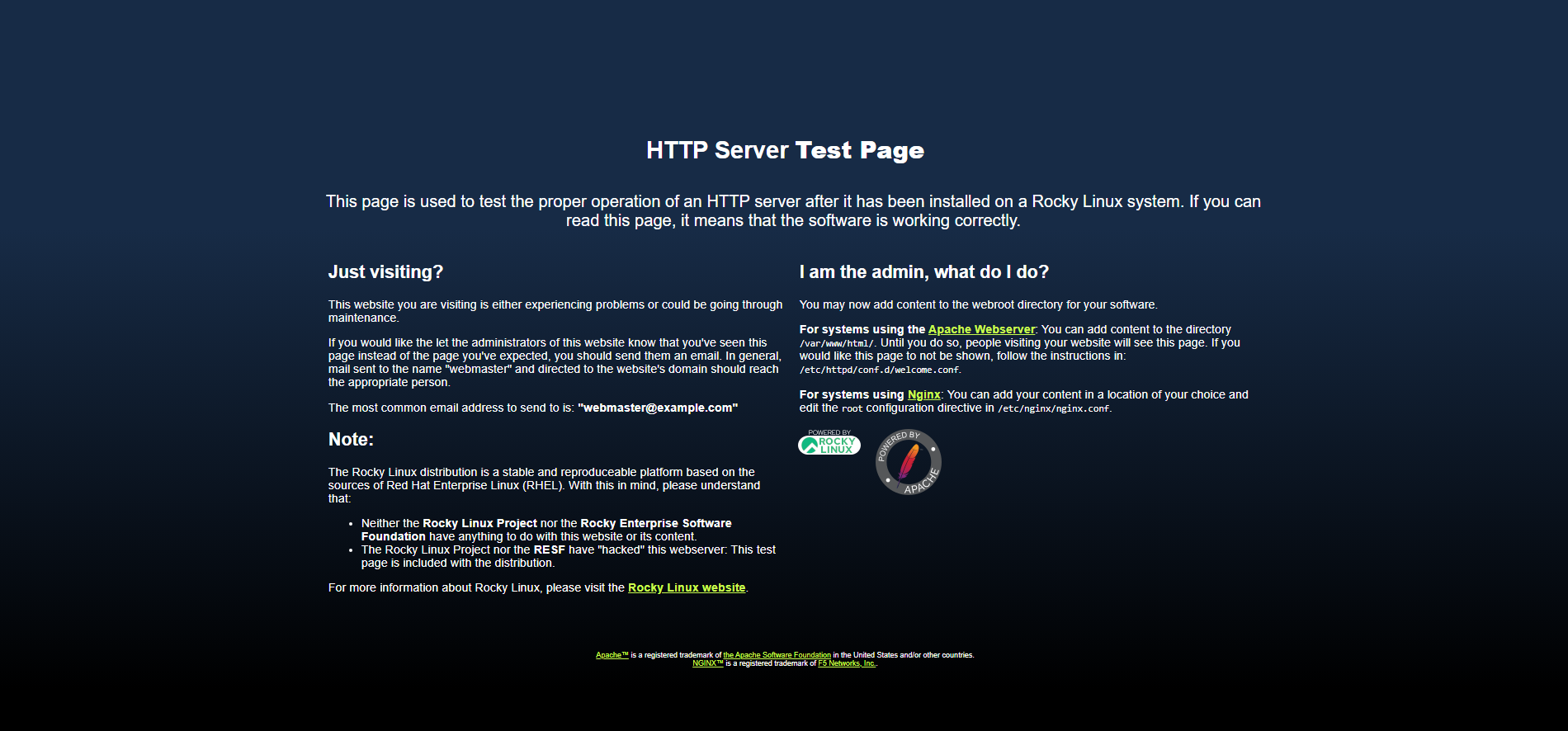 Installazione LAMP Stack su Rocky Linux 9