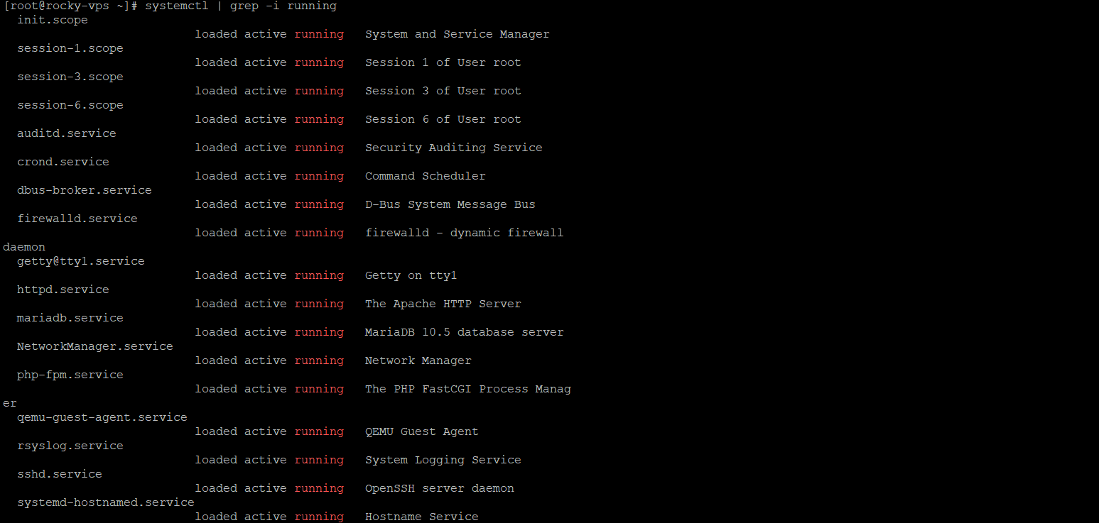 Come elencare tutti i servizi in esecuzione sotto systemd in Linux