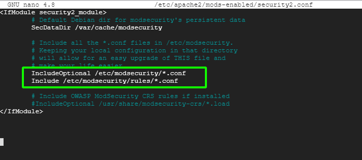 Configura le regole ModSecurity su Ubuntu