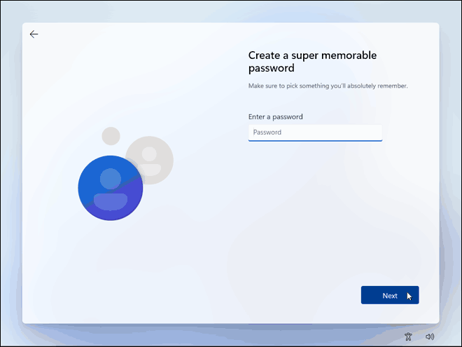 Crea la password per il tuo account locale in Windows 11 Home o Pro