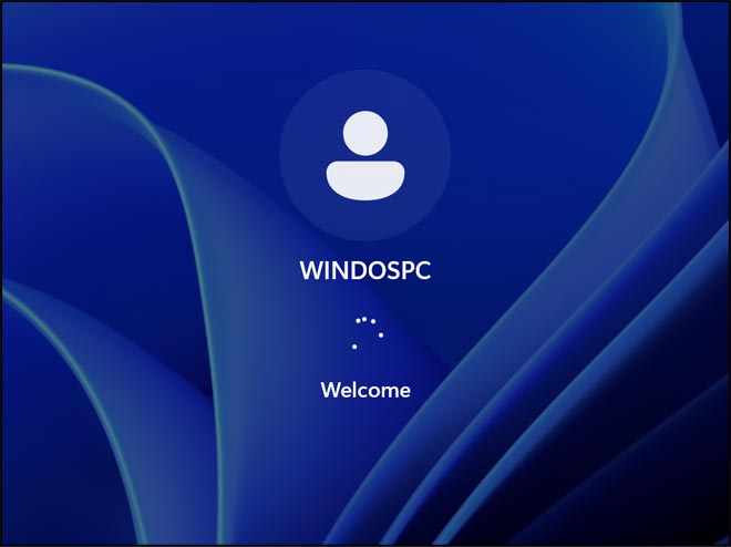 Accedi con l'account utente locale