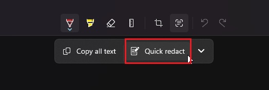 redazione rapida utilizzando lo strumento di cattura