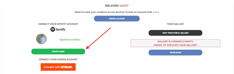 La creazione ora fa parte dell'arte n-gen.