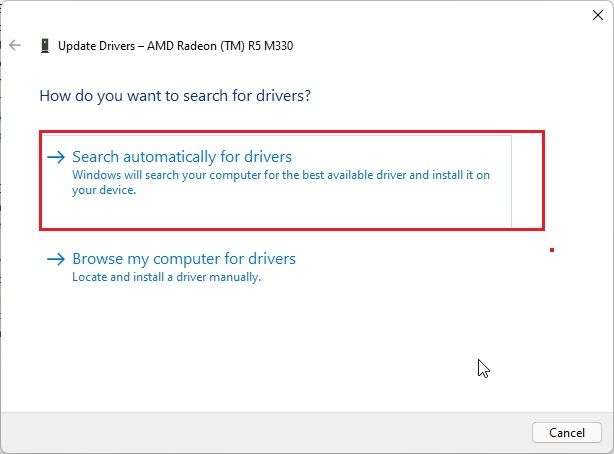 Aggiorna i driver su Windows 11 con Gestione dispositivi