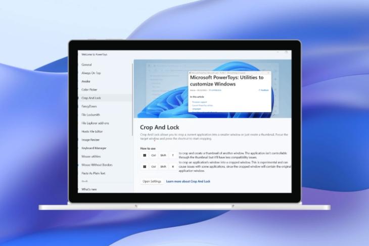 Microsoft PowerToys aggiunge una nuova funzionalità di ritaglio e blocco;  Ecco come utilizzare