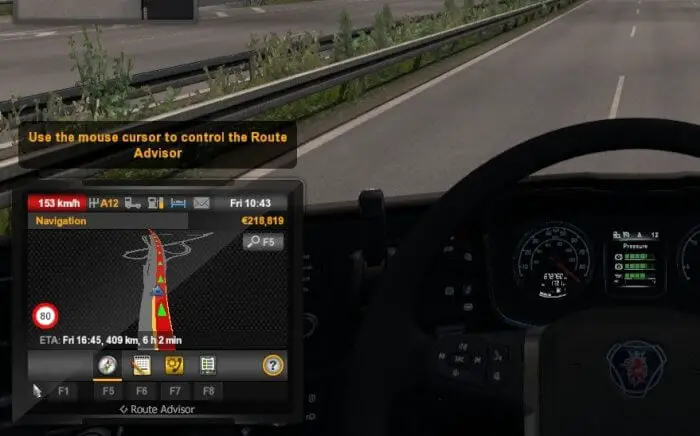 Superamento del limite di velocità ETS2 - Come rimuovere il limite di velocità di 90 km/h su ETS2 11