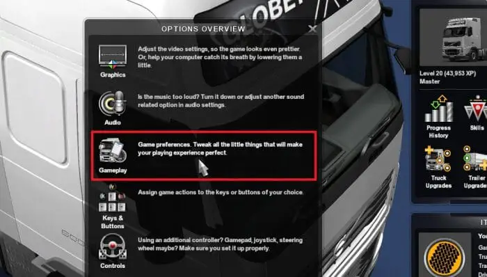 Gameplay - Come rimuovere il limite di velocità di 90 km/h su ETS2 7
