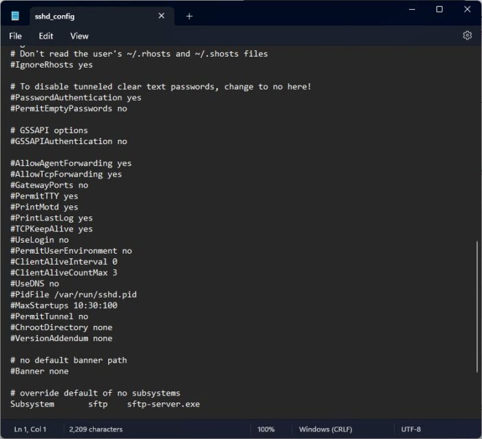 Gestisci le autorizzazioni SSH